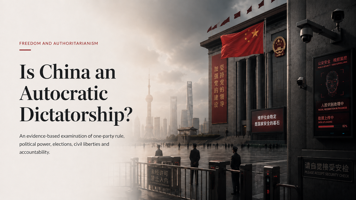 Is China an Autocratic Dictatorship?