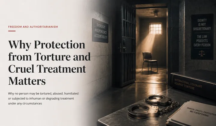 Why Protection from Torture and Cruel Treatment Matters